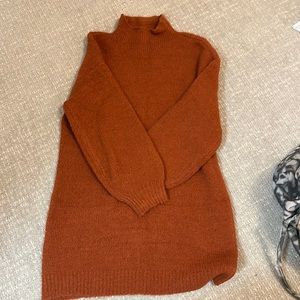 NWOT Pink Lily Terracotta Sweater Dress